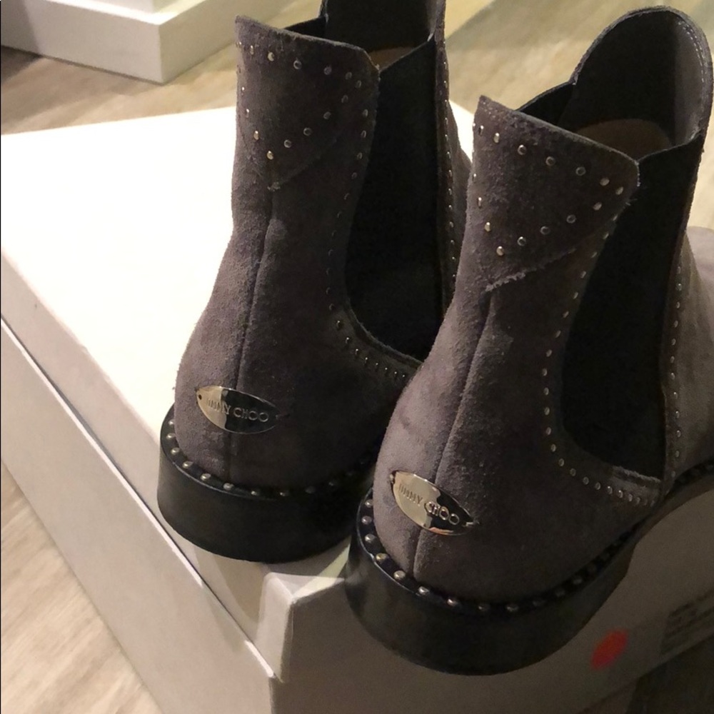 Micro Stud Chelsea Booties - image 3